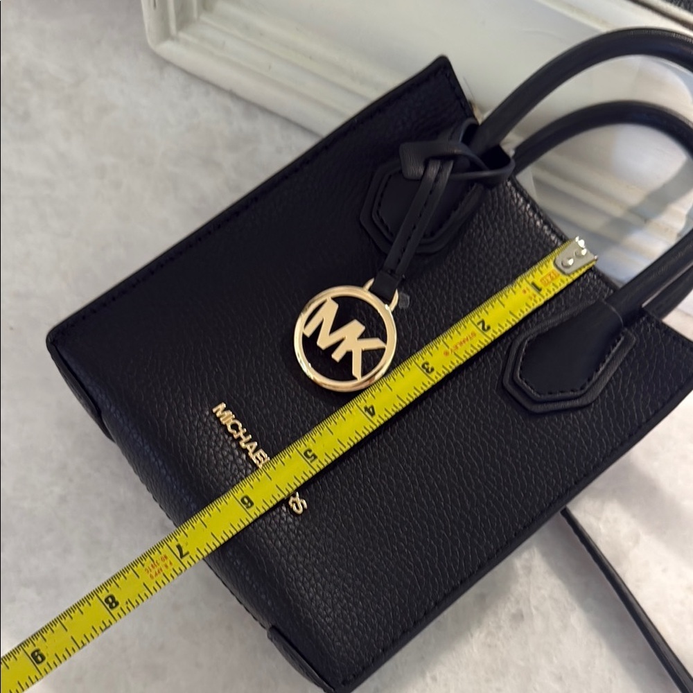 Mercer Extra-Small Pebbled Leather Crossbody Bag - Picture 10 of 12
